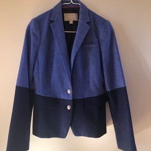 Women’s block color blazer